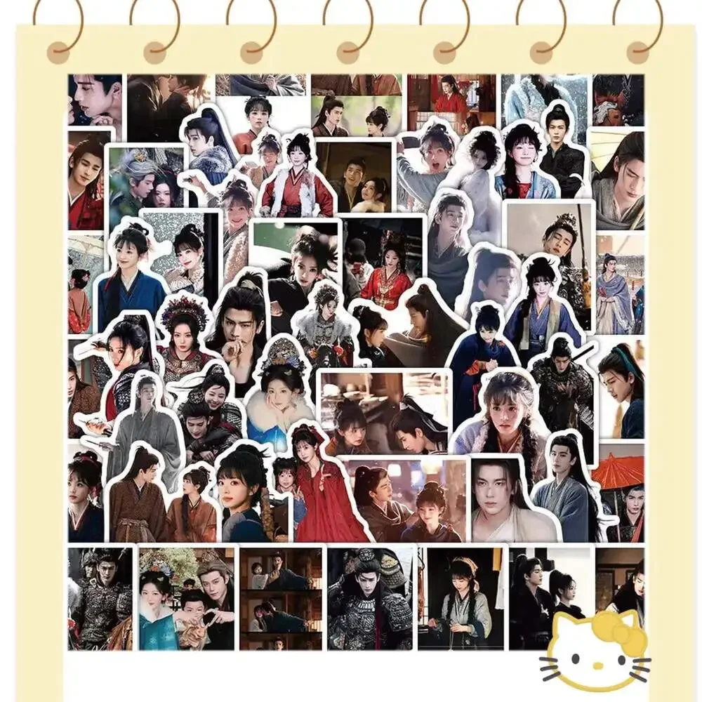 free US fast shipping Xie Zheng × Fan Changyu70 Sheets Character Stickers,Zhang